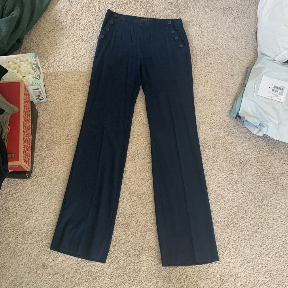 High wasted, sailor trousers